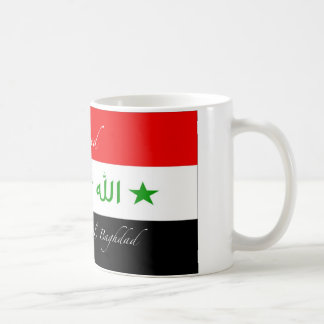 Tasse de Moeyed - vieux drapeau de l'Irak