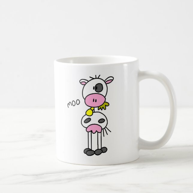 Tasse de MOO de vache (Droite)