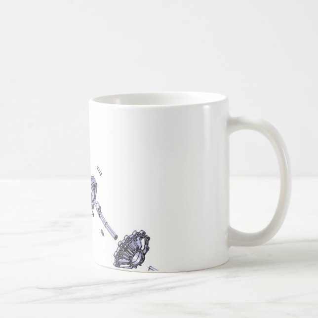 Tasse de moteur de Wankel (Droite)