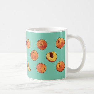 Tasse de motif de pêche - personnalisable