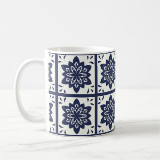 Tasse de motif de tuiles d'Azulejos de Portugais