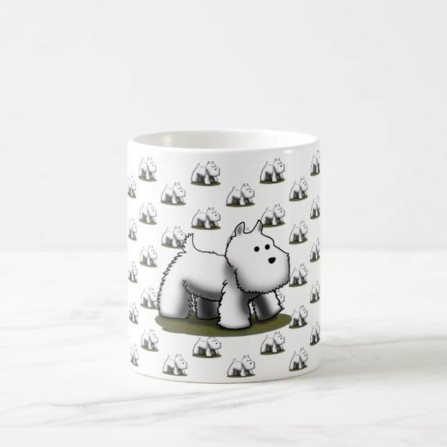 Tasse de motif de Westies (Centre)