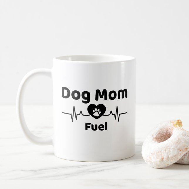 Tasse de motivation pour maman de chien (Avec donut)