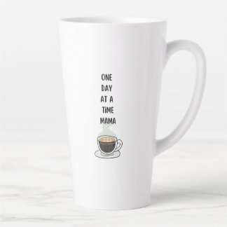 Tasse de motivation quotidienne pour latte