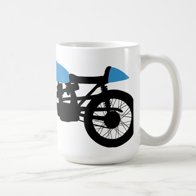 Tasse de moto de coureur de café (Droite)