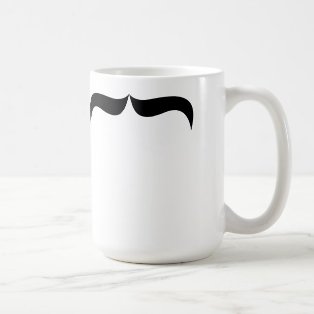 Tasse de moustache (Droite)