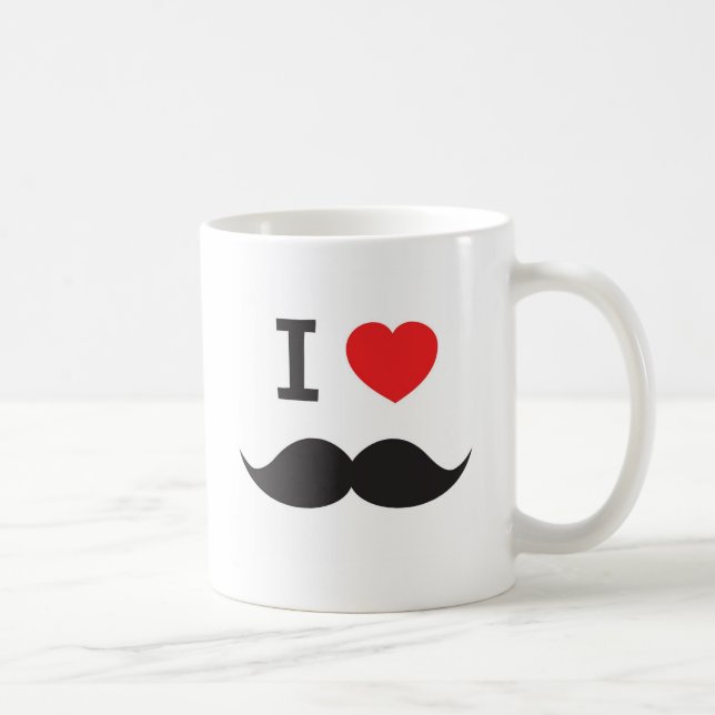 Tasse de moustache d'amour (Droite)