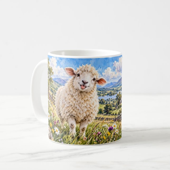 Tasse de mouton 'Just Baa Yourself' (Devant gauche)