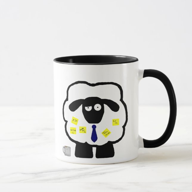 Tasse de moutons de bureau (Droite)