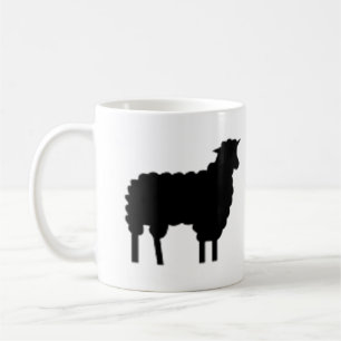 Tasse de moutons noirs