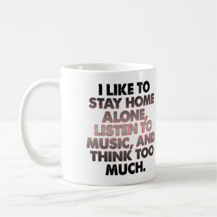 Tasse de Mug Drôle de Citation d'Introverti qui Pe