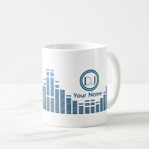 Tasse de musicien du DJ personnalisée