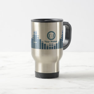 Tasse de musicien du DJ personnalisée