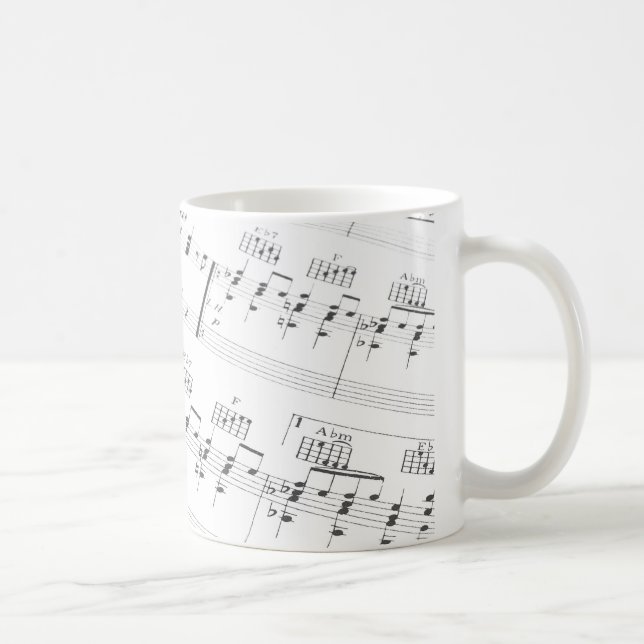 Tasse de musique (Droite)