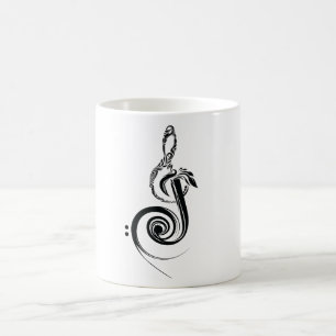 Tasse de musique de Crowe de jasmin