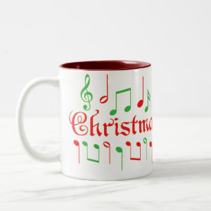Tasse de musique de Noël !
