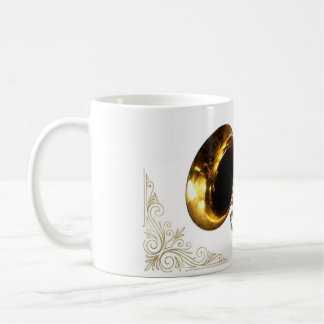 Tasse de musique de voyageur dans le temps