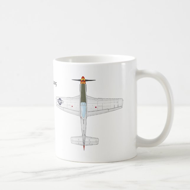 Tasse de mustang de P-51D (Droite)