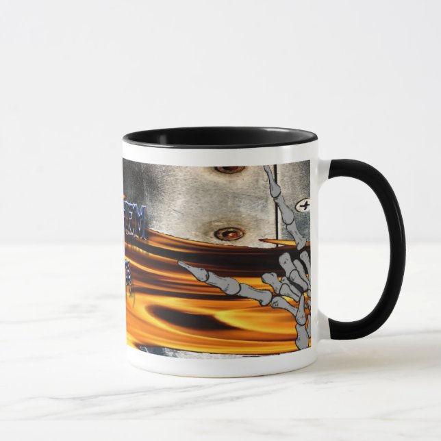 Tasse de mutilation en métal de 40 roches (Droite)