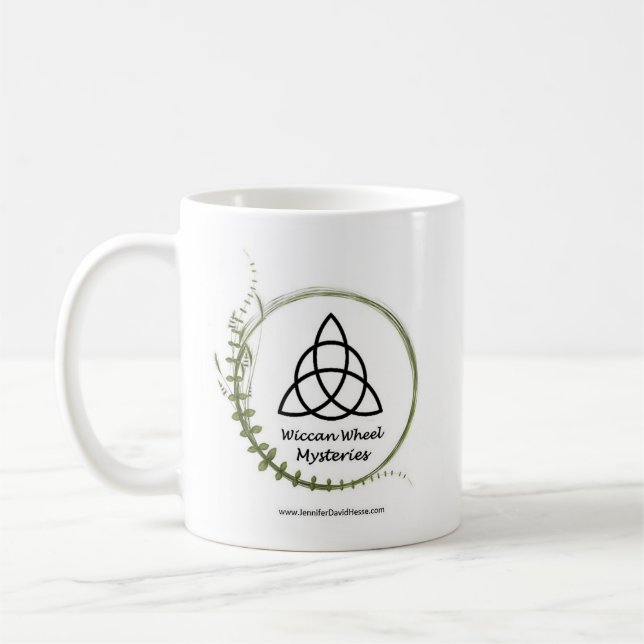 Tasse de mystères de roue de Wiccan (Gauche)