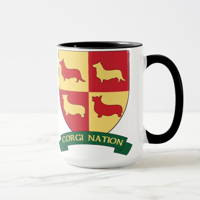 Tasse de nation de corgi (Droite)