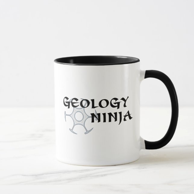 Tasse de Ninja de géologie (Droite)
