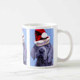 Tasse de Noël 3 du chiot X de great dane