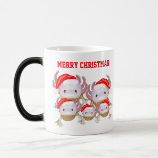 Tasse de Noël à changement de couleur magique de l