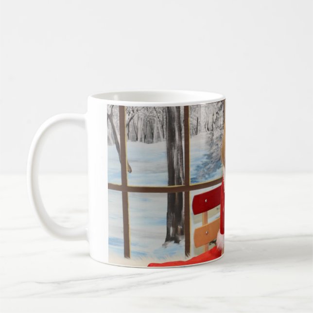 Tasse de Noël avec Joey (Gauche)