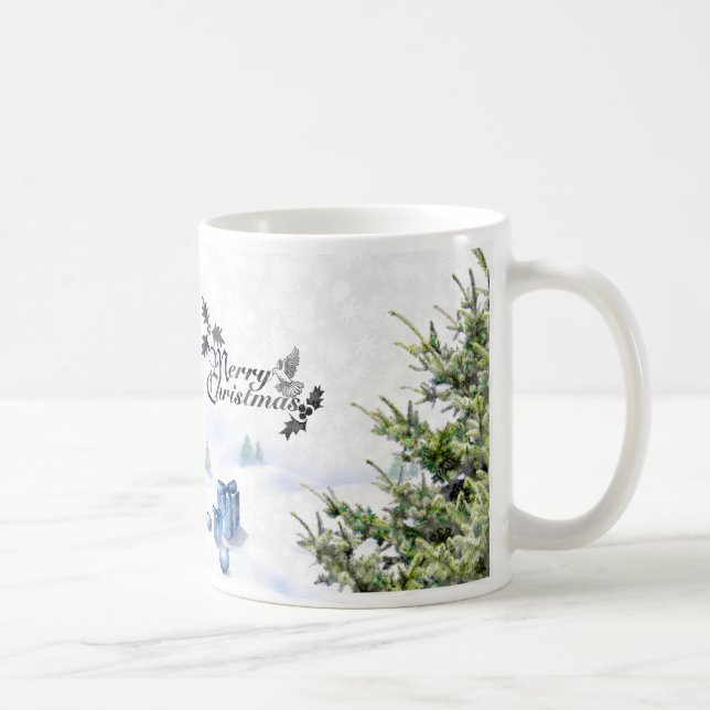 Tasse de Noël blanc (Droite)