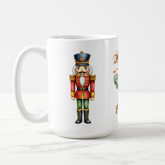 Tasse de Noël Casse-Noisette et Ballerine (Gauche)