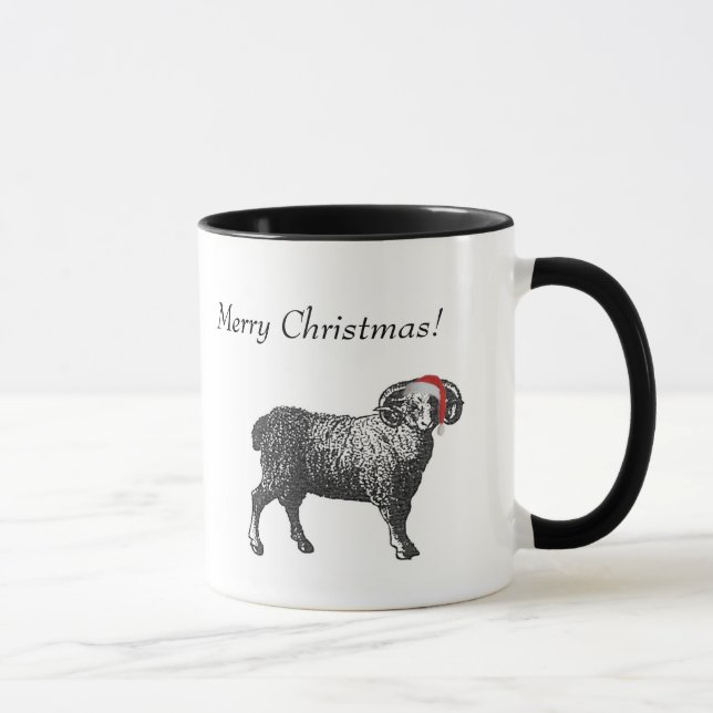 Tasse de Noël de Bélier (Droite)