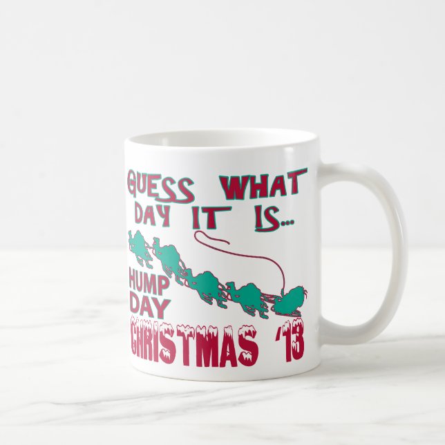 Tasse de Noël de journée en milieu de semaine (Droite)