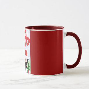 Tasse de Noël de Kawaii Ninja