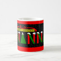 tasse de Noël de nanna