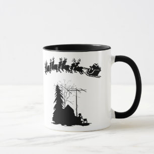 Tasse de Noël de radio-amateur - opérateur et Père