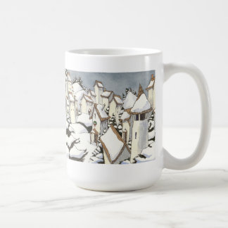 Tasse de Noël de village de Milou