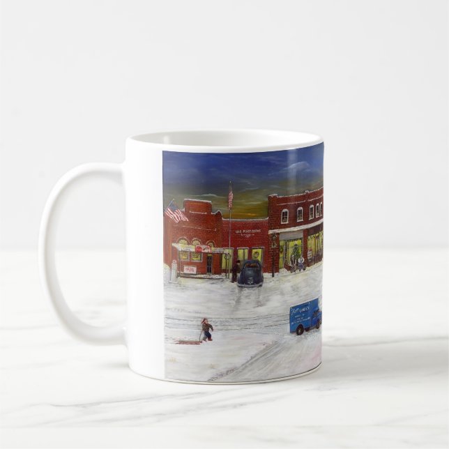 Tasse de Noël de ville natale (Gauche)