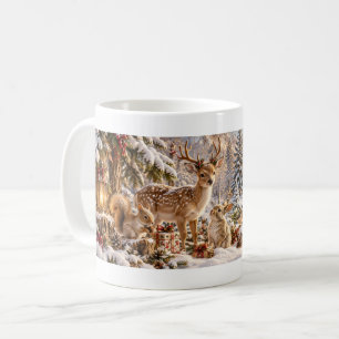 Tasse de Noël en bois