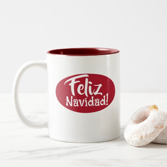 Tasse de Noël espagnole (Avec donut)