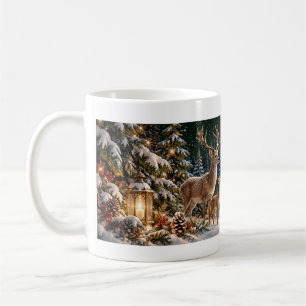 Tasse de Noël forestière
