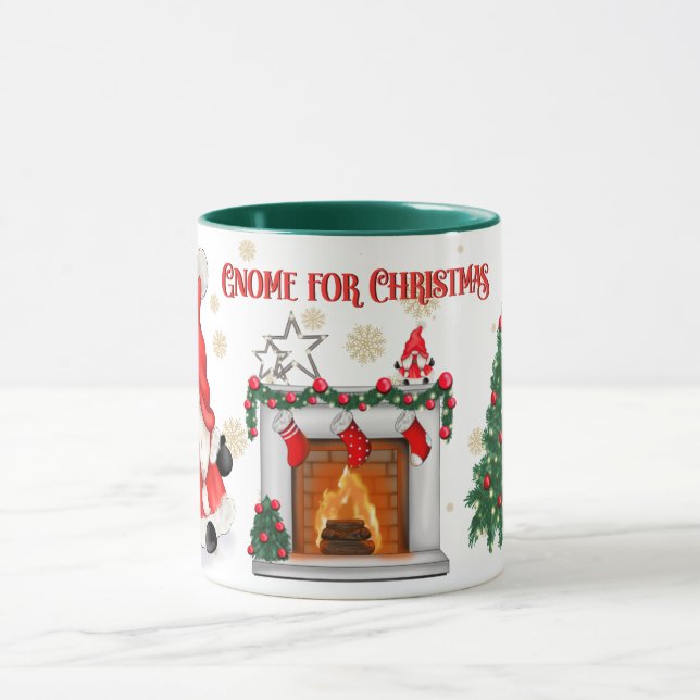 Tasse de Noël - Gnome pour Noël  (Centre)