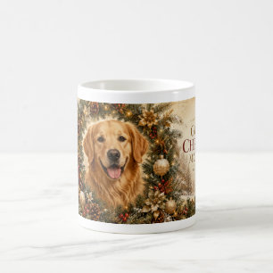 Tasse de Noël Golden Retriever   Noël Golden Retri