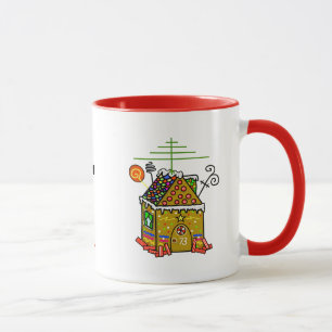 Tasse de Noël Maison en Pain d'Épices Radioamateur