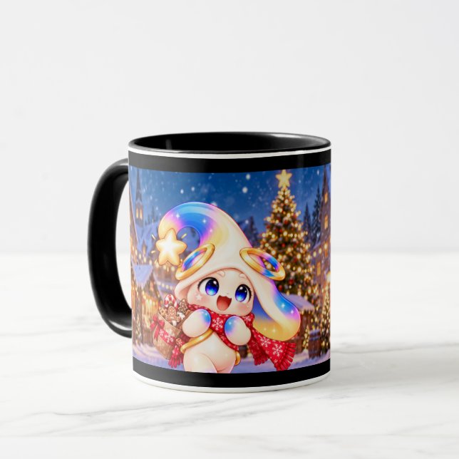Tasse de Noël "Marché de Noël" - Zessi (Devant gauche)