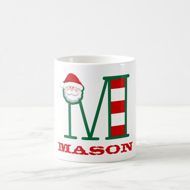 Tasse de Noël personnalisée par tasse de Père Noël (Centre)