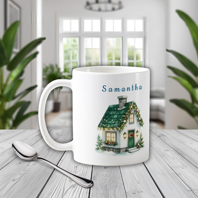 Tasse de Noël pour enfants - Maison de vacances pe (Créateur téléchargé)