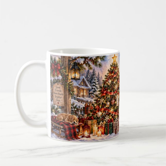 Tasse de Noël pour illuminer la saison (Gauche)