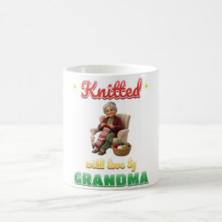Tasse de Noël Tricotée Avec Amour Par Grand-Mère