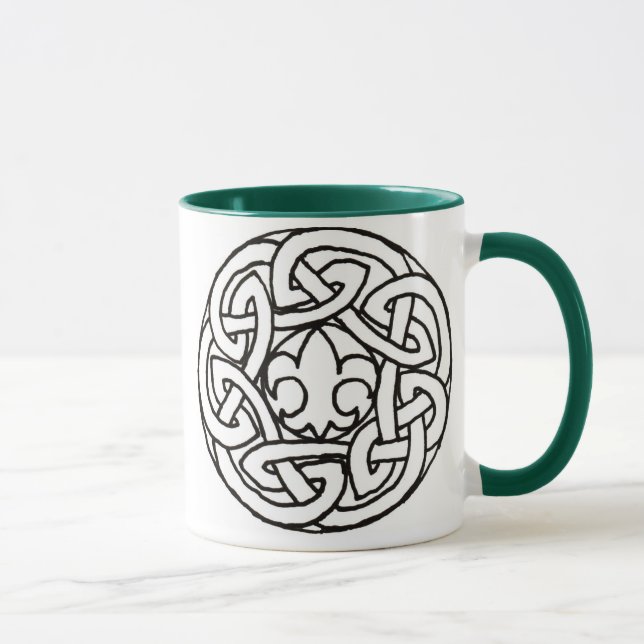Tasse de noeud de scout de garçon (avant) (Droite)